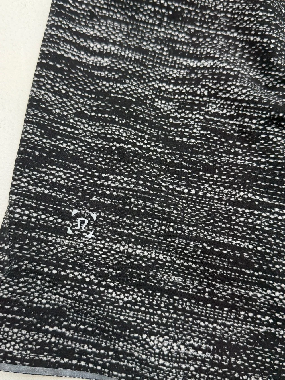 Lululemon Athletica Black White Surge Short 4